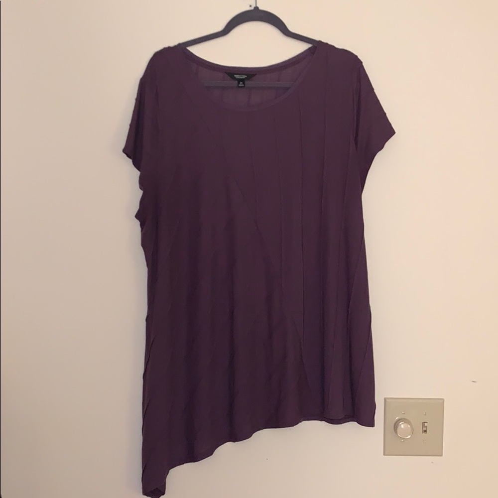Simply Vera Asymmetrical Tunic Tee